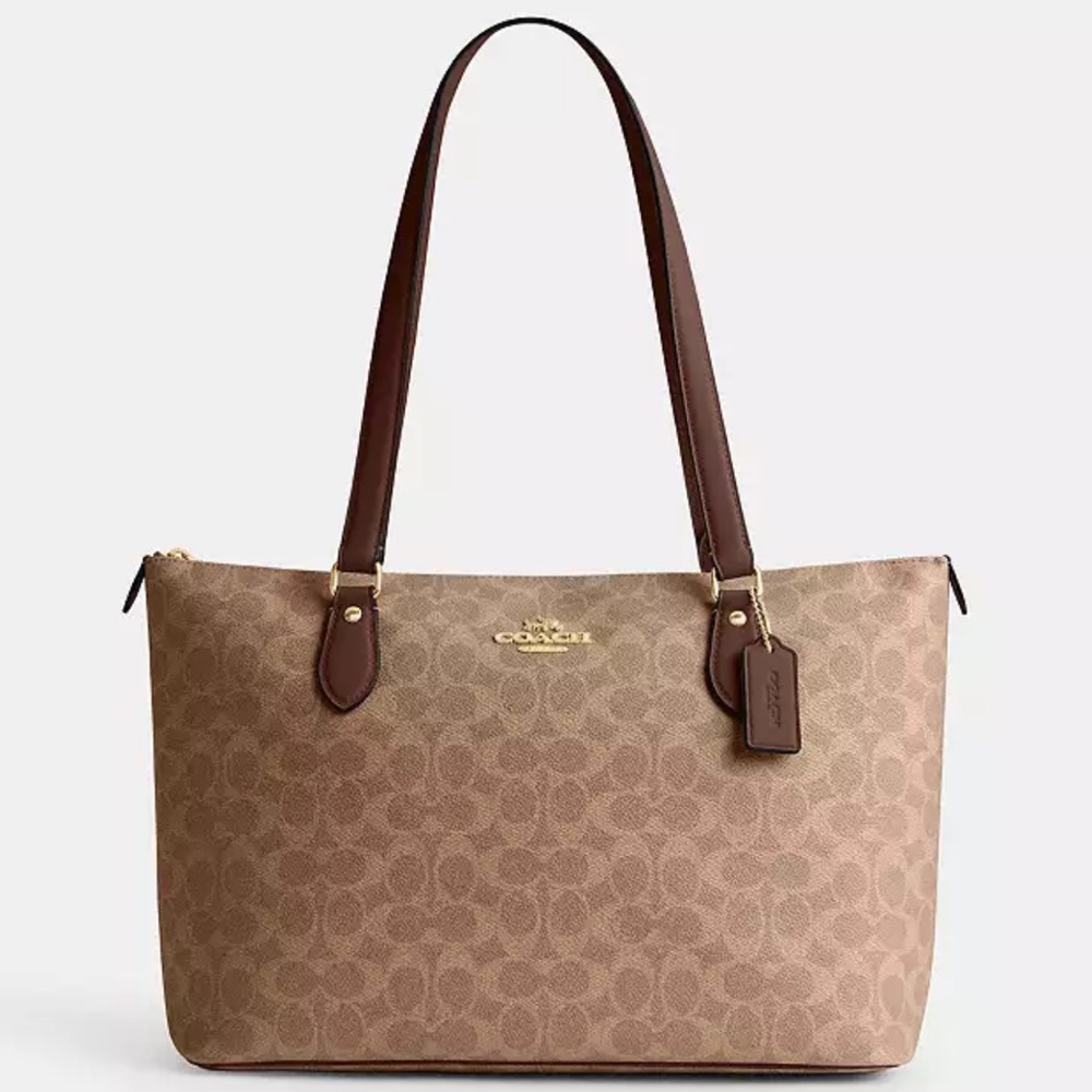 NWOT Gallery Tote Bag In Signature Canvas